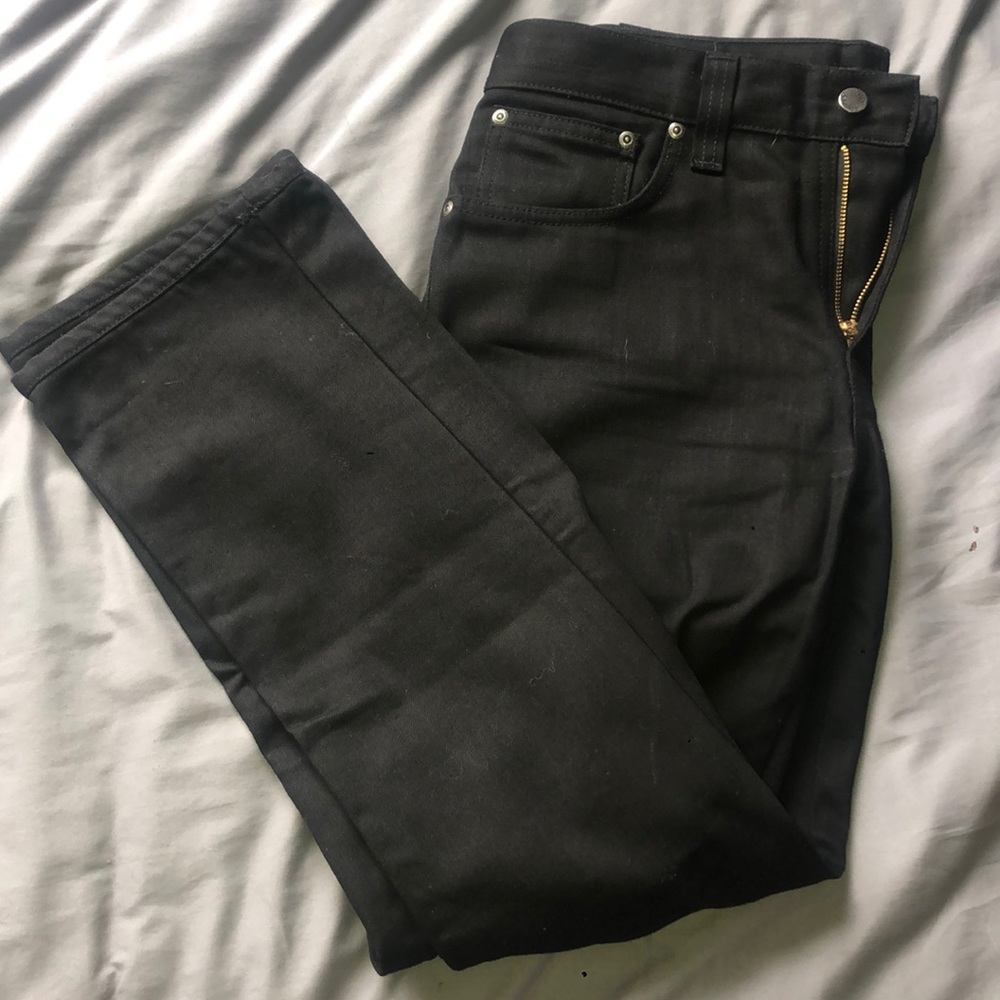 32/30 nudie black jeans. Never worn.